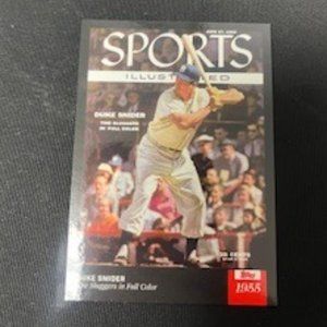 2021 Topps x Sports Illustrated Duke Snider June1955 Cover #2